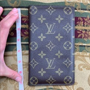 Authentic Louis Vuitton Checkbook